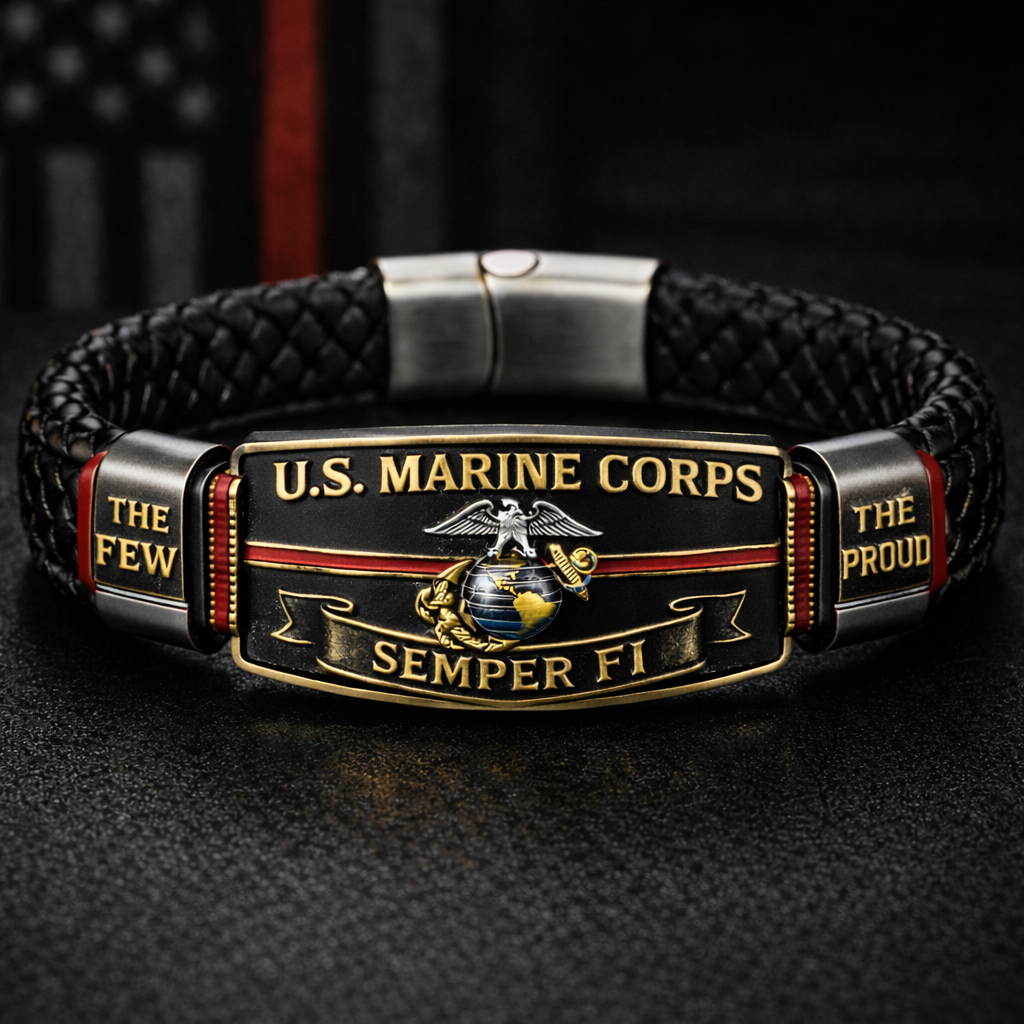 SemperValor – U.S. Marine Corps Tribute Bracelet – image 6