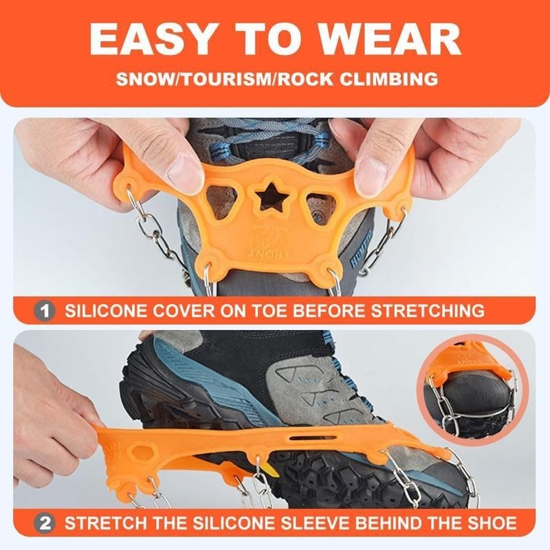 Universal Ice Cleats Spikes – image 4