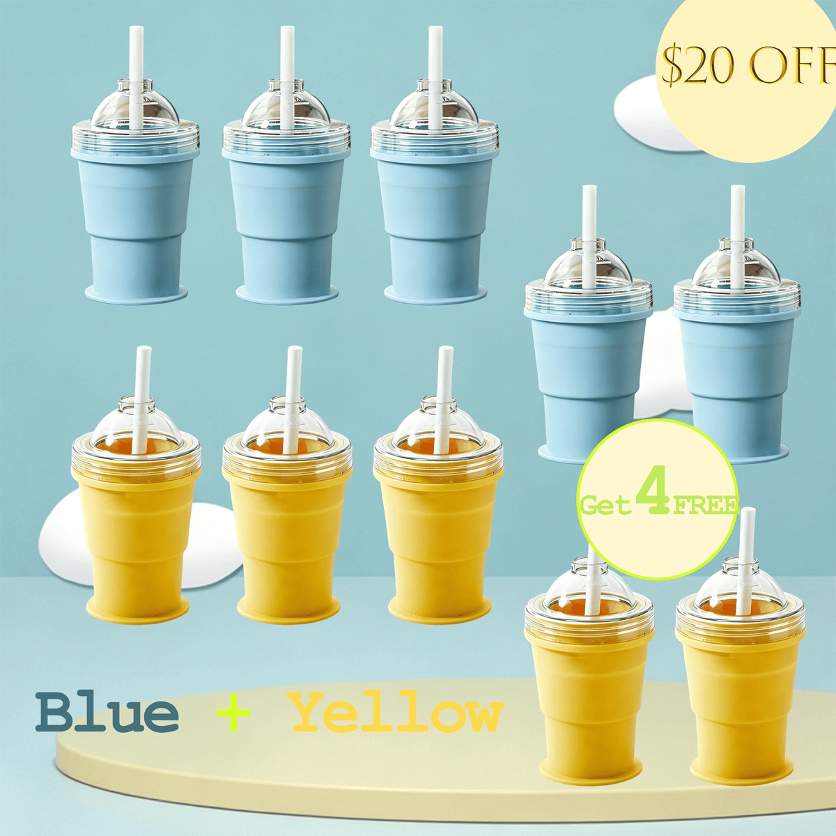 ChillCup – Foldable Silicone Ice Ball Drink Cup – image 9