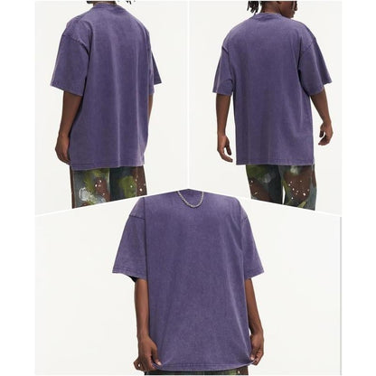 Oversoul – Relaxed Fit Acid Wash Tees – image 16