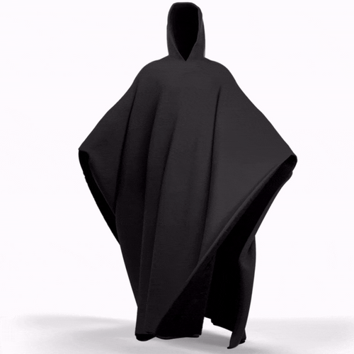 ZenHood – Calming Comfort Hoodie – Black / One Size