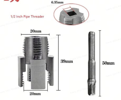 ThreadCraft – Heavy Duty Pipe Tool – 1/2 Inch Pipe Threader