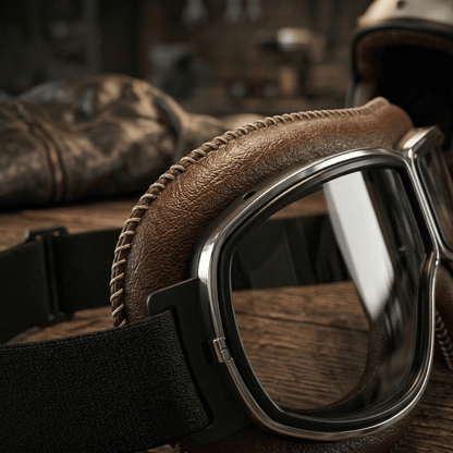 RetroRide – OTG Vintage Motorcycle Riding Goggles – image 6