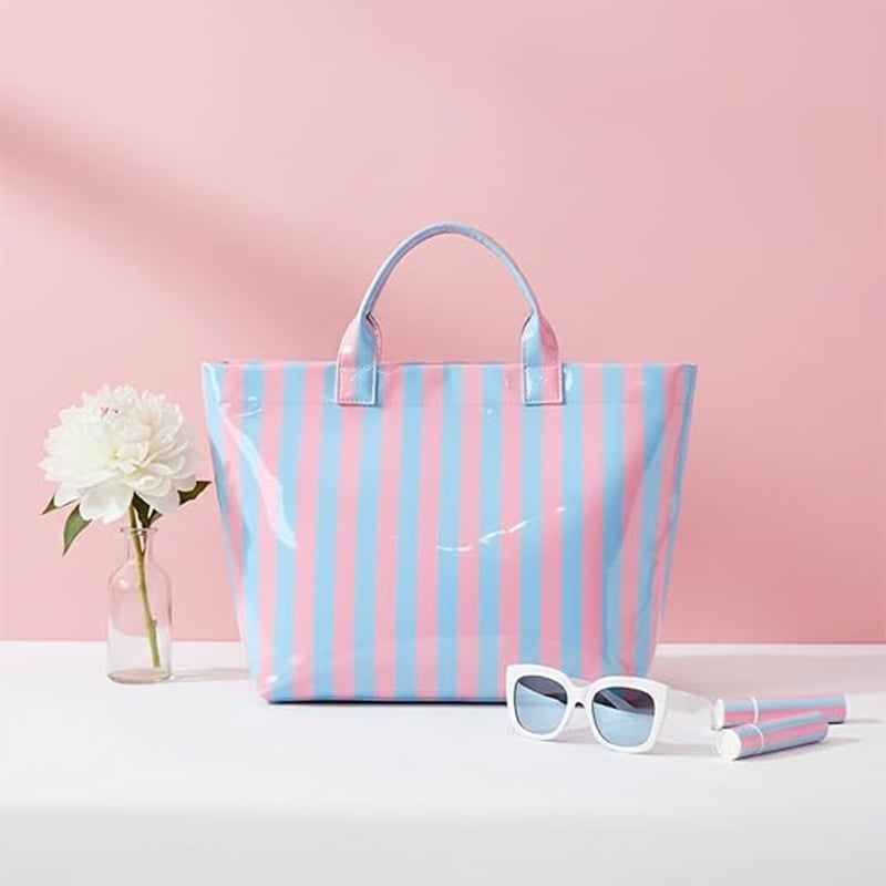 CarryWave – Durable Canvas Striped Tote Bag – image 15