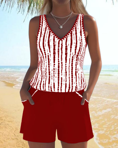 CoastalEase Tankini – Vacation Swimwear – image 10