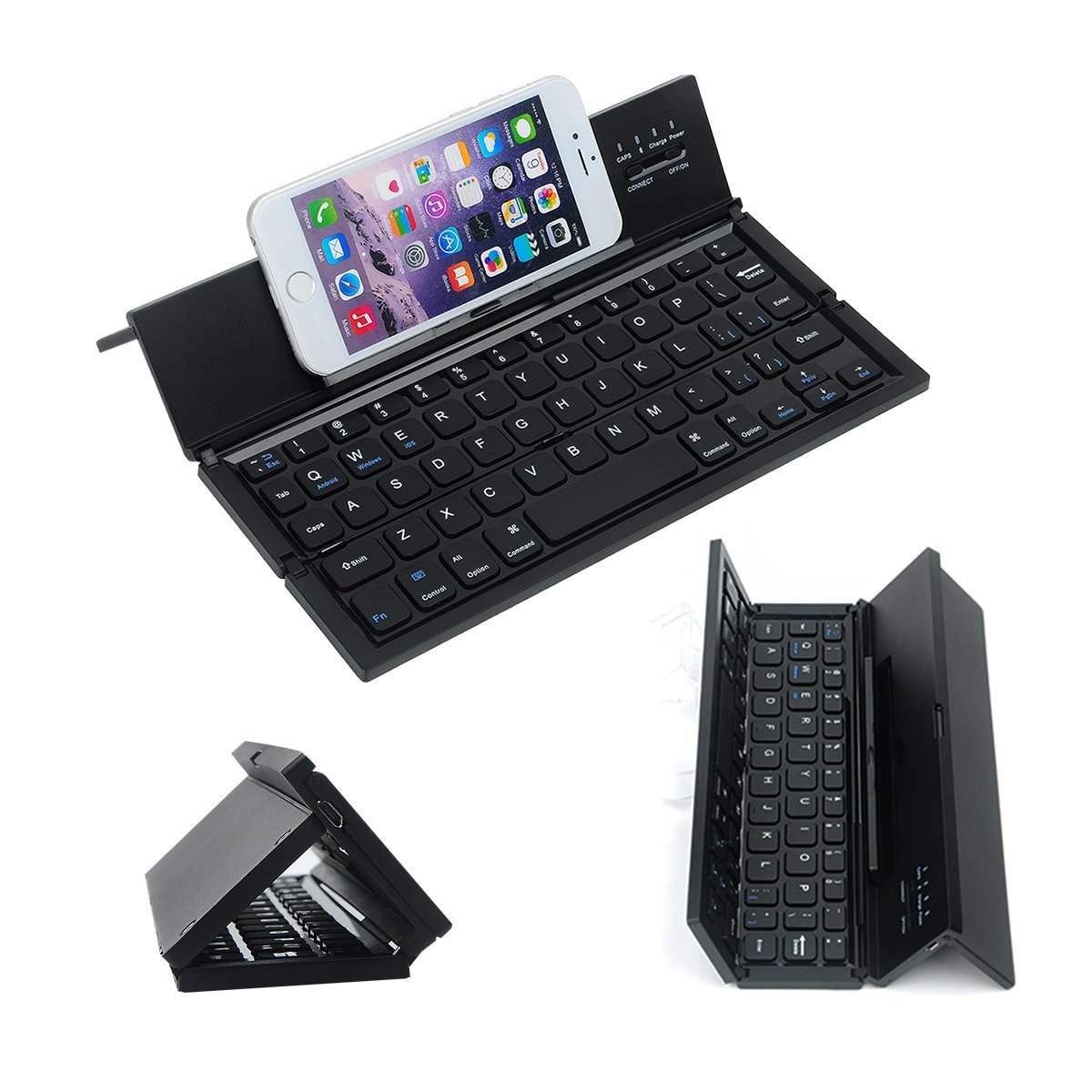 AirType - Travel Bluetooth Keyboard – Black