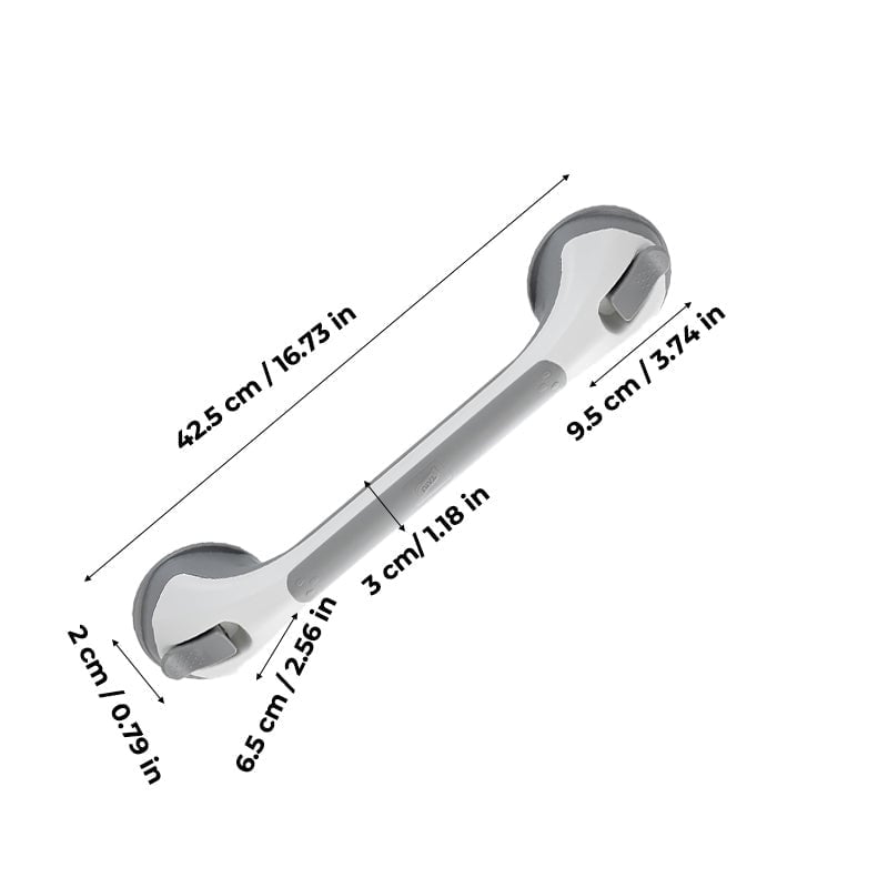 SecureBath – Non-Slip Suction Grip Handle – 1 pc