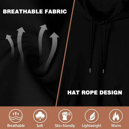 Not Friendly Do Not Touch Print Hoodies – image 3