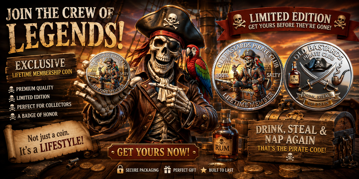 RumRaider – Double-Sided Pirate Challenge Coin – image 8
