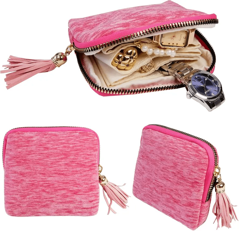 LuxeCarry – Portable Jewelry Storage Bag with Zipper – image 11