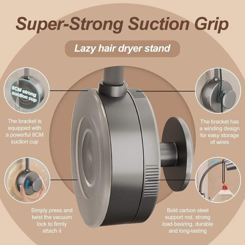 SalonLock – Strong Suction Dryer Holder – image 3