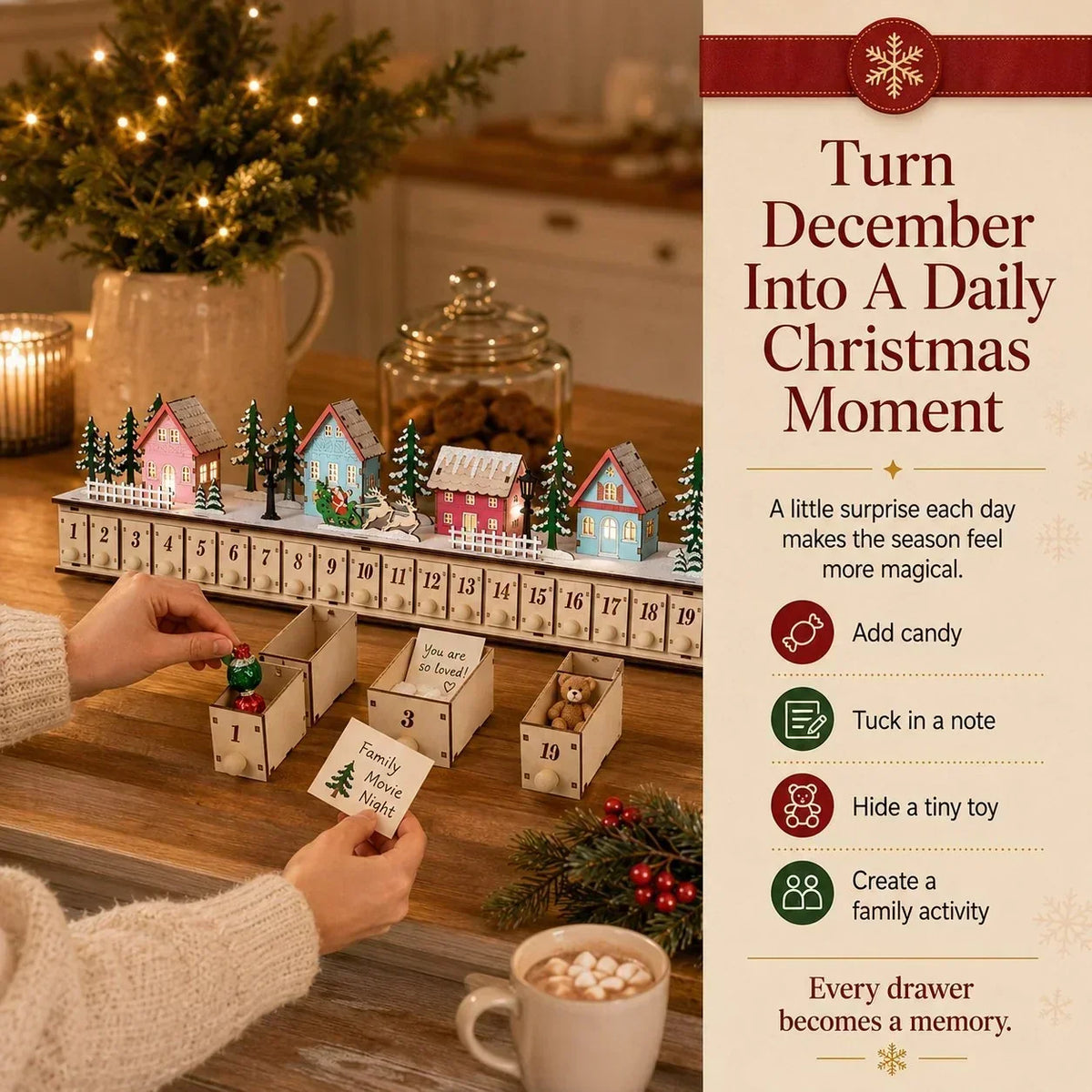 ChristmasGlow - Christmas Village Advent Calendar – image 5