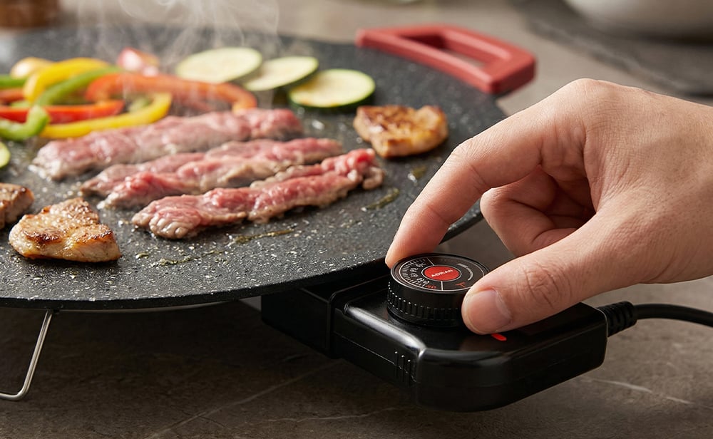 BBQNova – Electric Non Stick Grill with Adjustable Heat Control – image 5