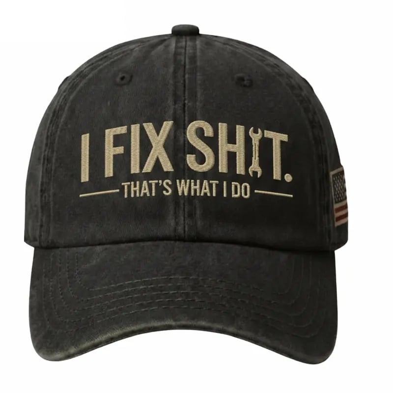 TimelessCap – Premium Vintage-Inspired Hat – Black