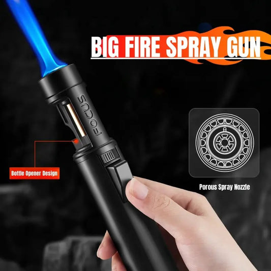FlameCore – Portable Torch Lighter – Black