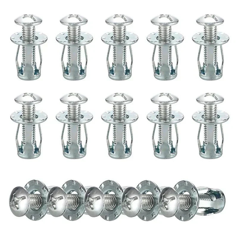 SecureMount – Hollow Wall Fixing Anchor Set – M4 / 25Pcs