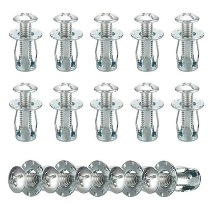 SecureMount – Hollow Wall Fixing Anchor Set – M4 / 25Pcs