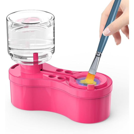 CleanStroke – Automatic Brush Washer – Pink