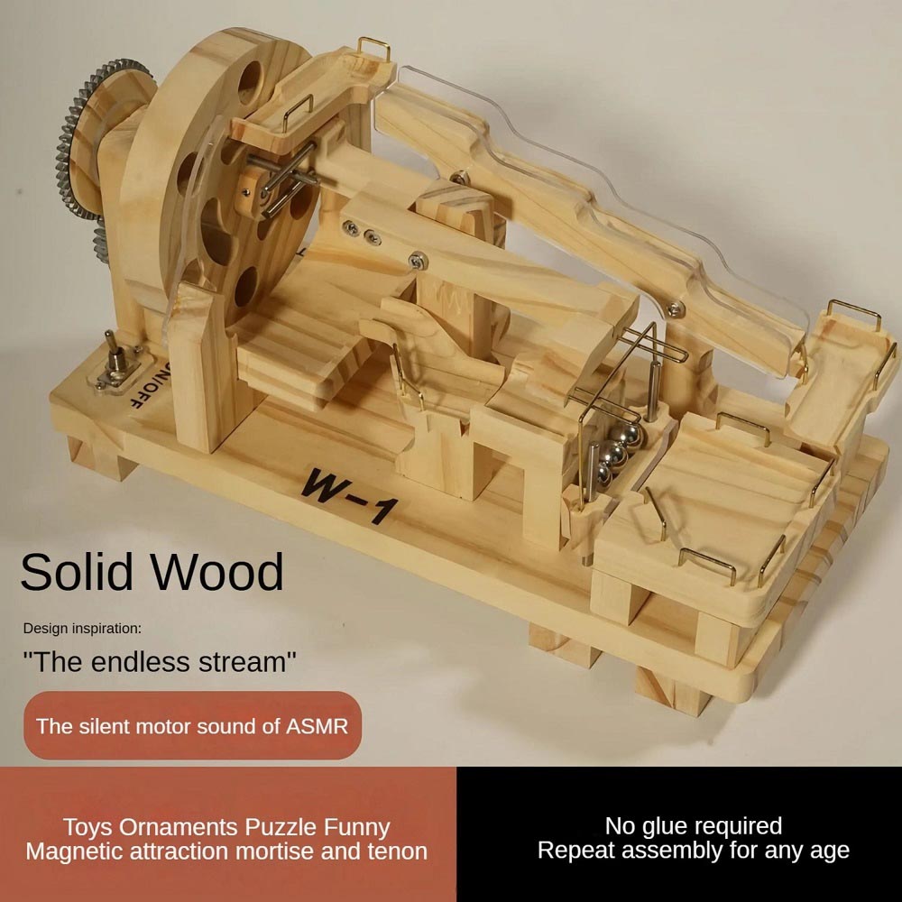 MarbleCraft – Wooden Marble Run Building Block Toy – image 4