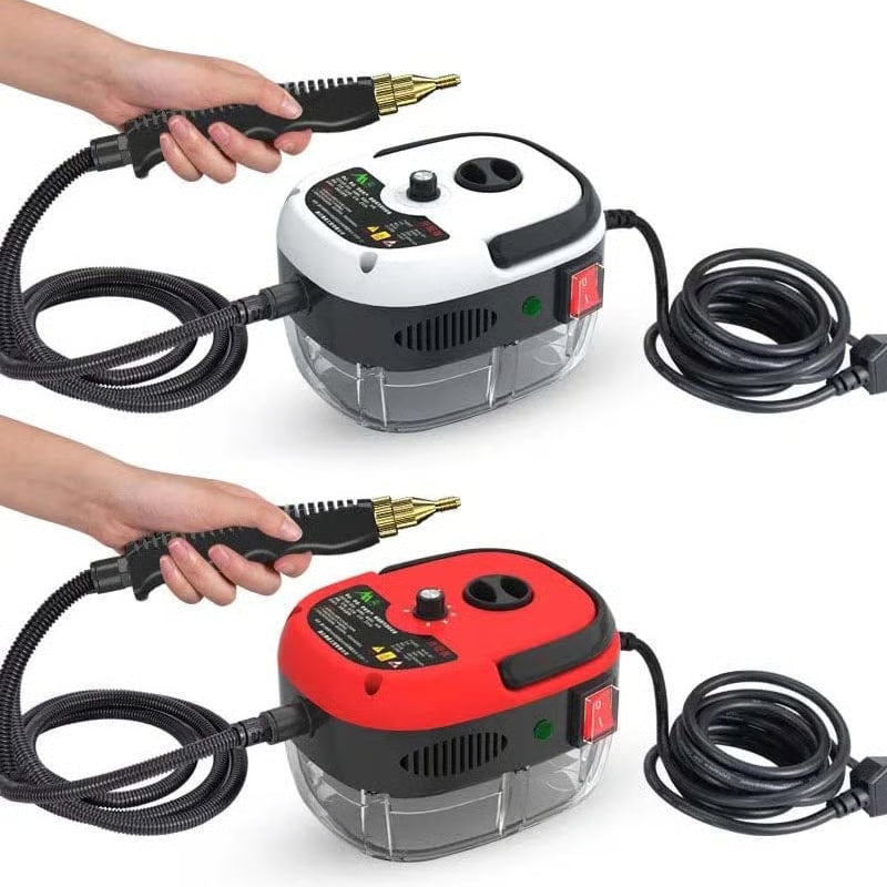 CleanCore – Multi-Surface Deep Cleaning Steamer – Rd + White - US 110V