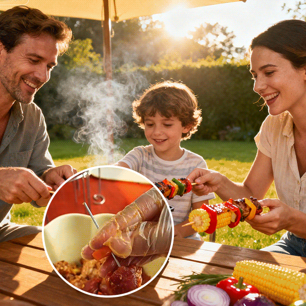 BBQStack Elite – Air Fryer Skewer Stand – image 9