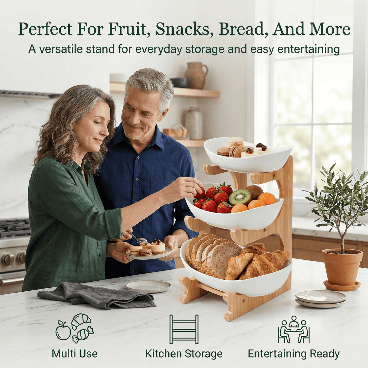 OrganiMax – 3 Tier Kitchen Counter Organizer – image 3