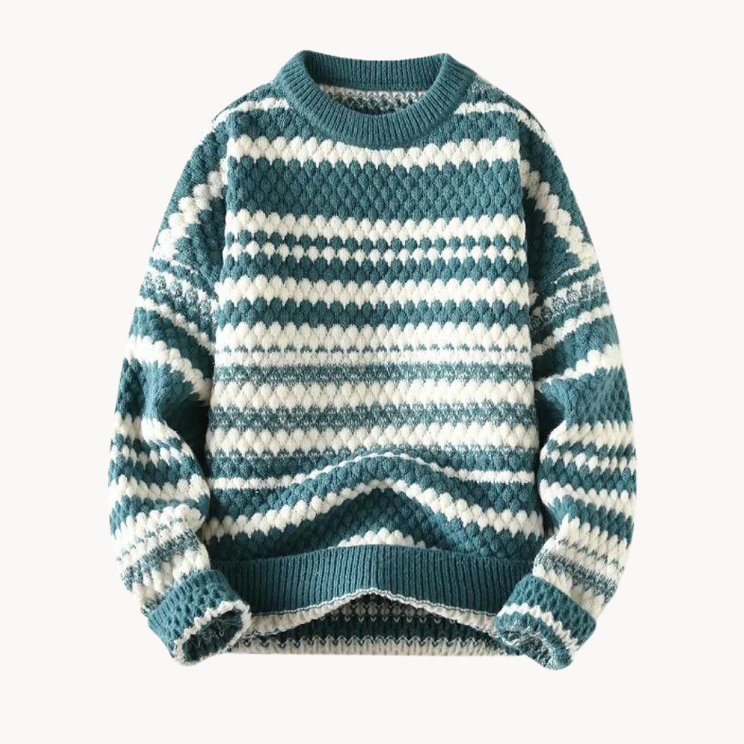 Dexter Crew Neck Sweater – Green / XS
