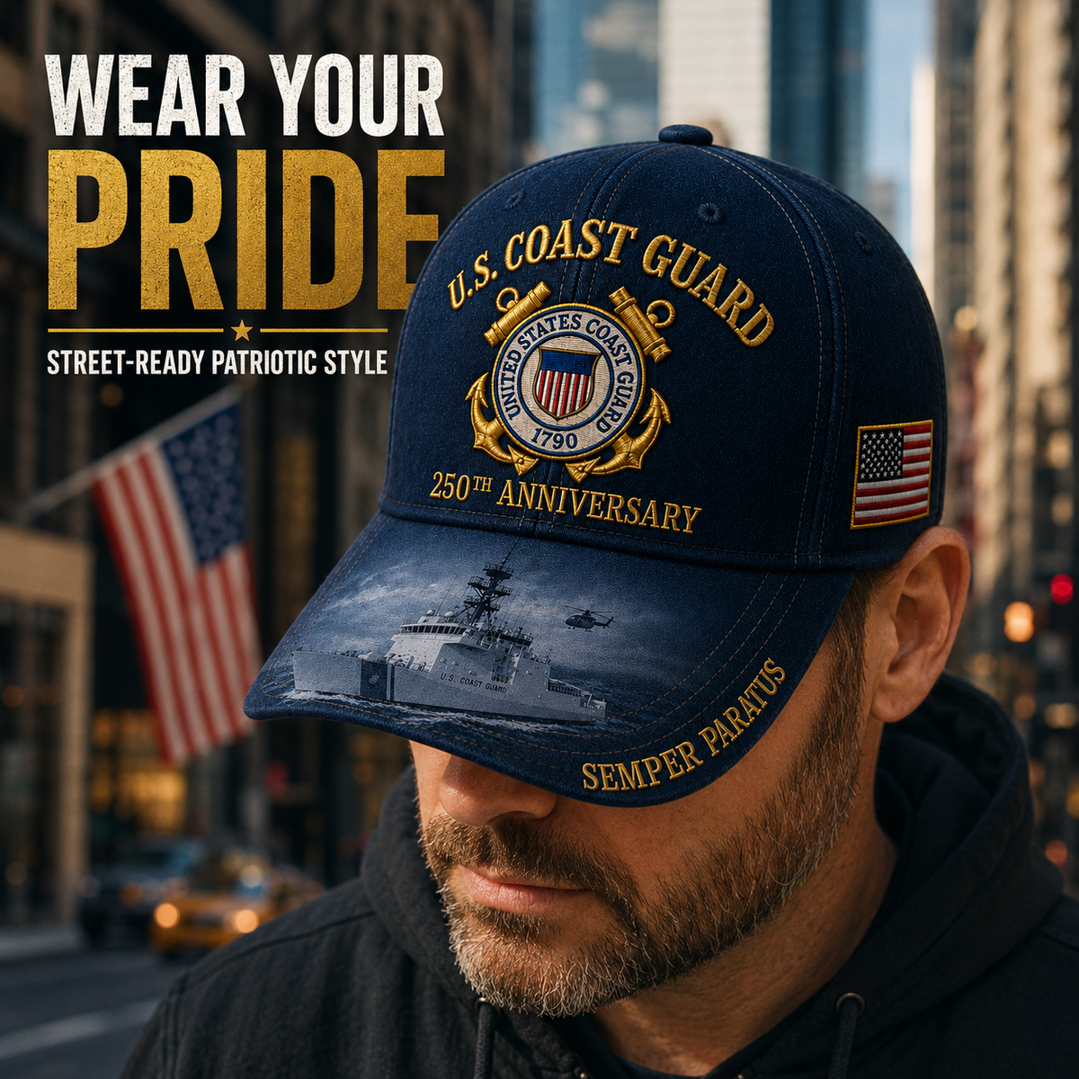 MarinerValor – Patriotic Anniversary Commemorative Cap – image 5