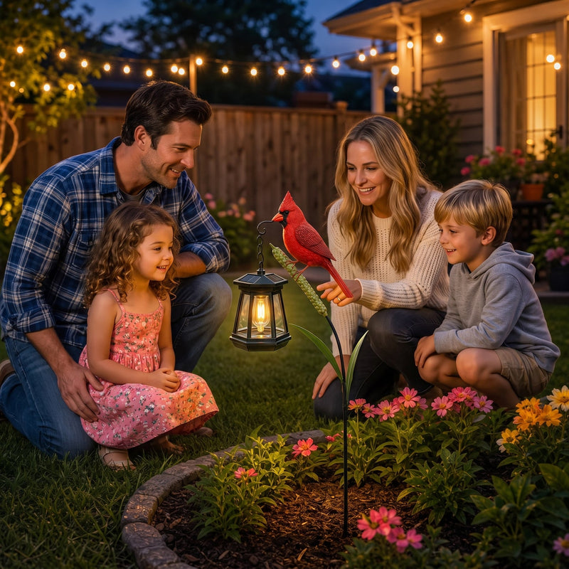 SunNest – Cardinal Solar Outdoor Light – image 2