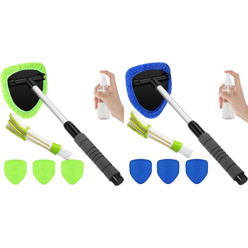 ClearReach – Genius Windshield Cleaning Tool – Blue + Green