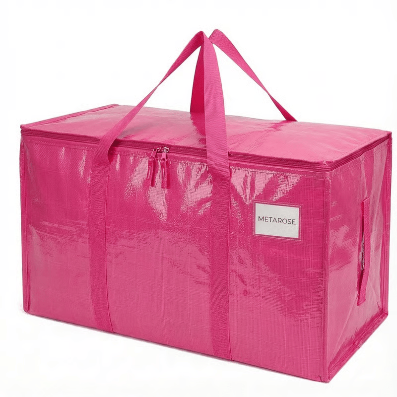 MegaStore – Large Capacity Moving & Organizer Bag – Pink