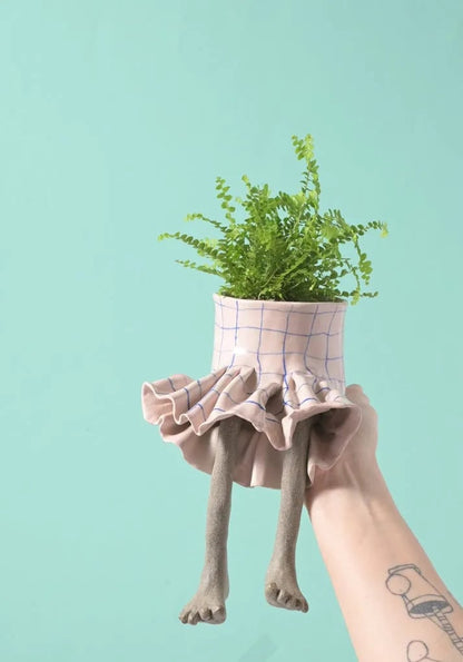 SproutBuddy - Decorative Hanging-Leg Planter – Free in ruffles
