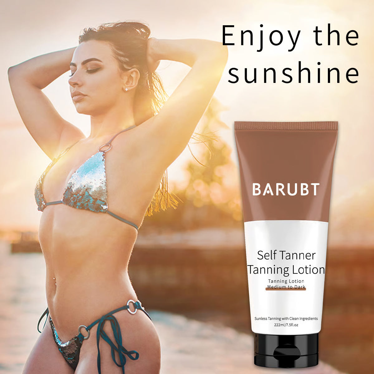 BronzeAura – Natural Finish Self Tanner Lotion – image 4