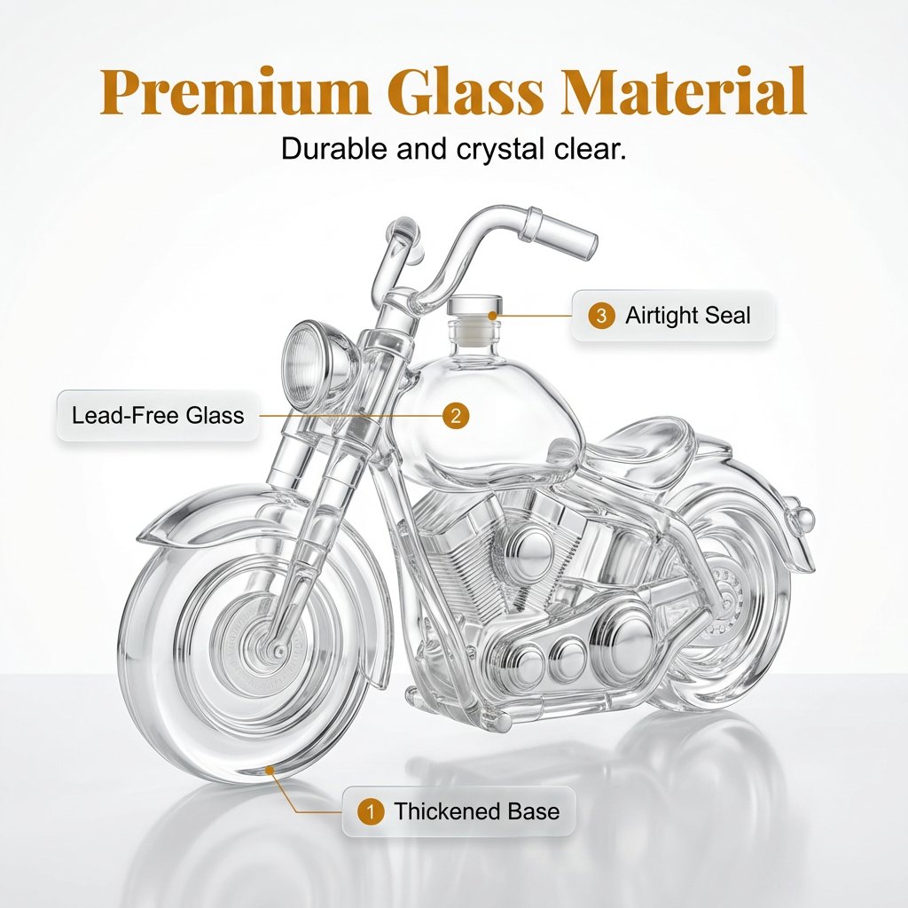HighwayLegend – Motorcycle Display Decanter – image 4