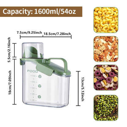 SnapCore – Leakproof Storage Container Set – Green / 1600ML/54OZ