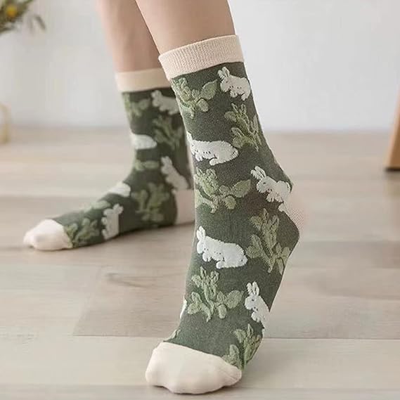 LumeFlora – Soft Cotton Embroidered Flower Socks – image 21