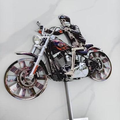 ReaperRide – Biker Skull Wind Spinner – image 5