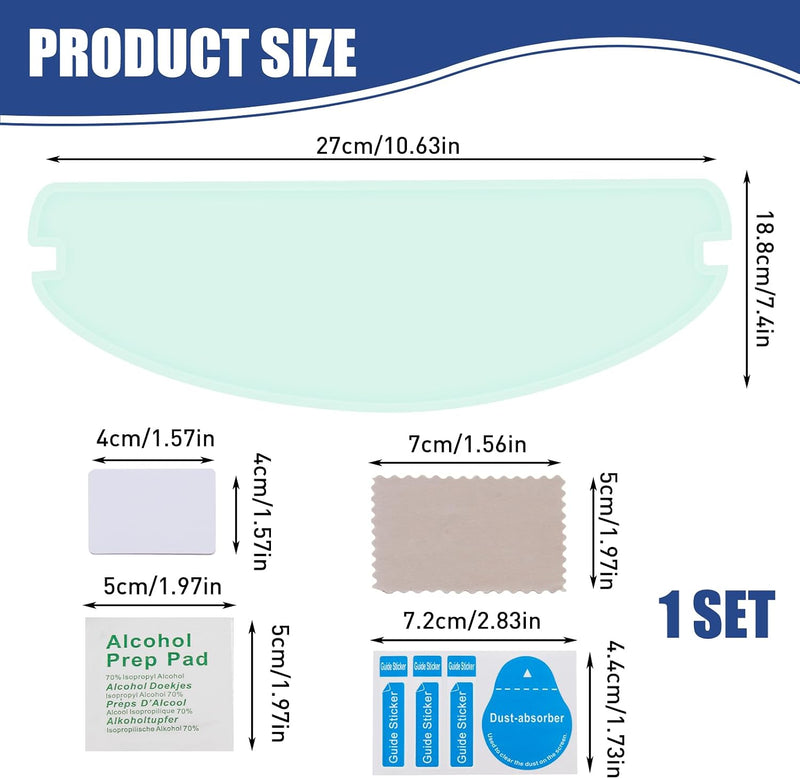 ClearRide – Anti-Rain and Fog Helmet Film – image 10