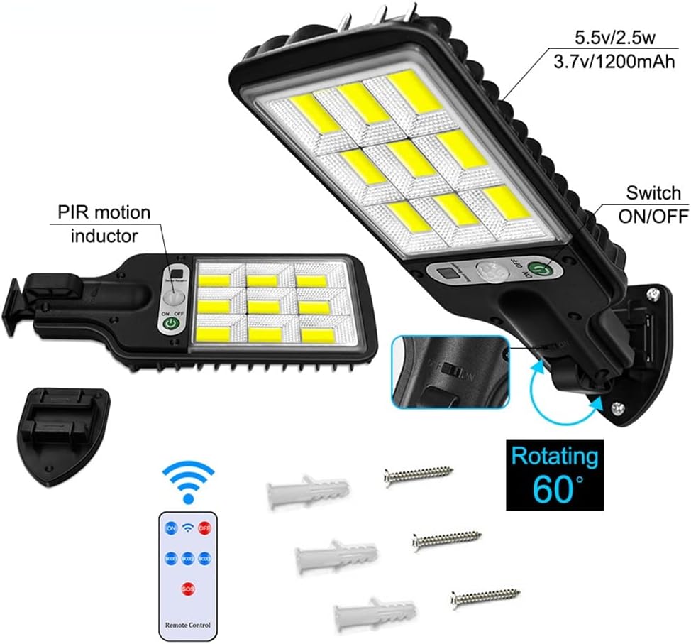 BrightSentinel – Solar Motion Sensor Street Light – image 8