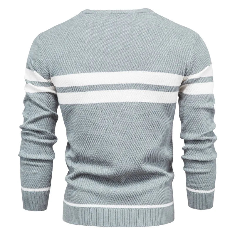 Zander Field Stripe Cotton Crewneck – image 4