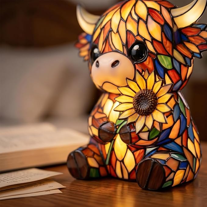 CowzyGlow - Highland Cow LED Night Light – image 5