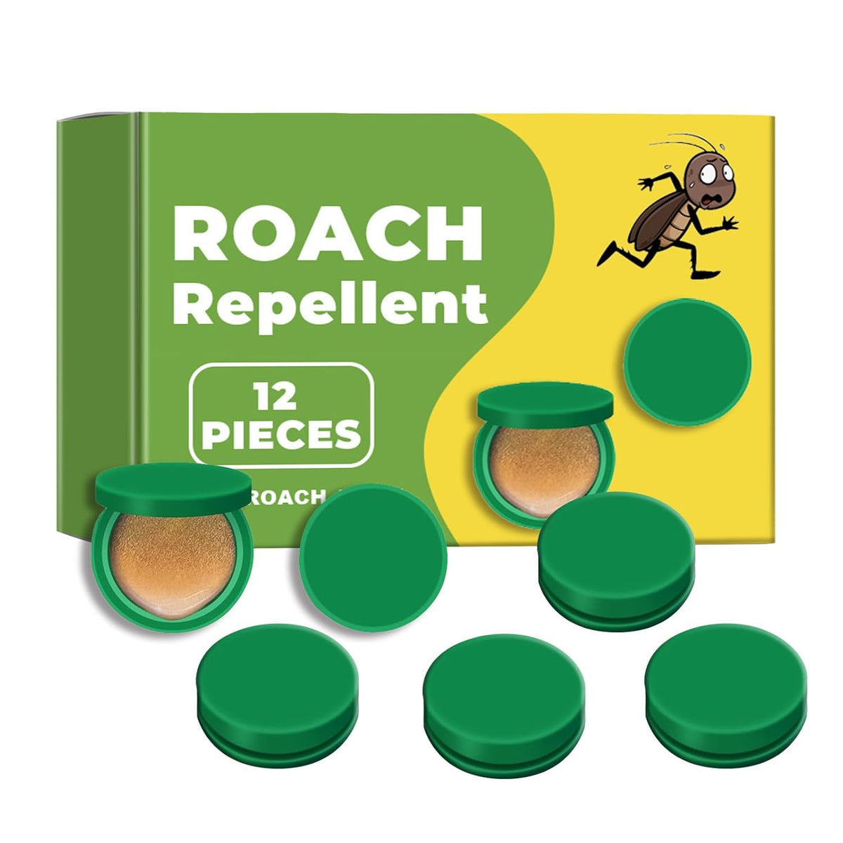 BugFree – Home Roach Protection Solution – 1 Set(12 PCS)