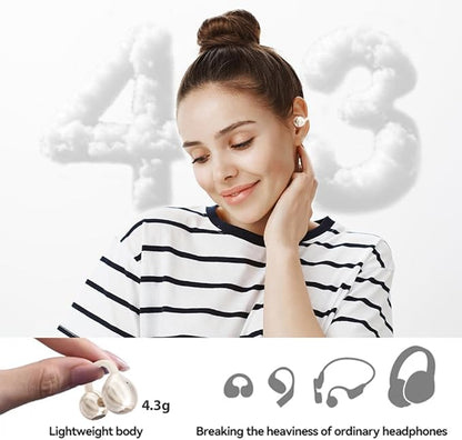 AuraSonic – Ultra-Light Transparent Bluetooth Earphones – image 12