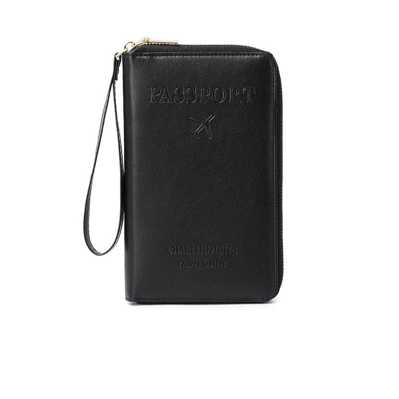 VoyagerElite - RFID Travel Companion Wallet – Black