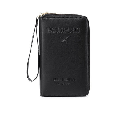 VoyagerElite - RFID Travel Companion Wallet – Black