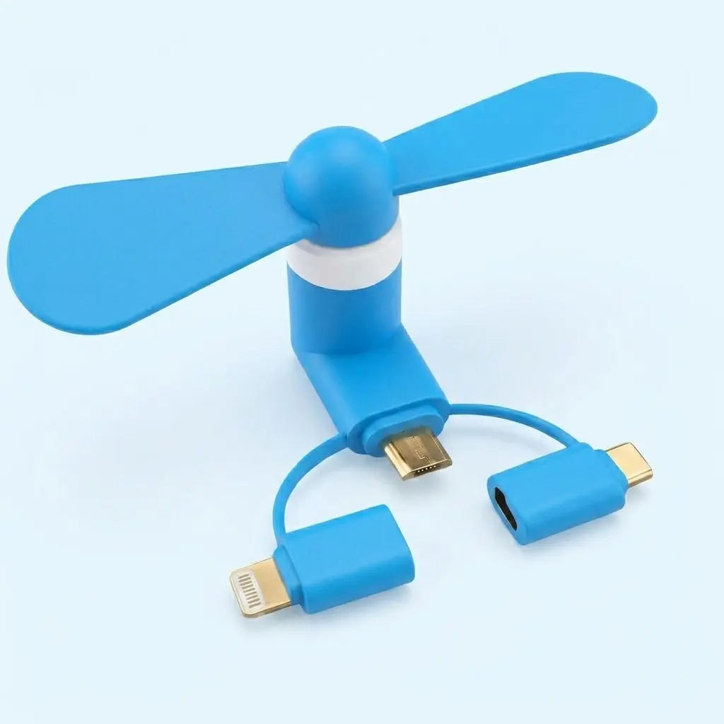 ChillConnect – 3-in-1 Mobile Fan – Blue / Buy 1