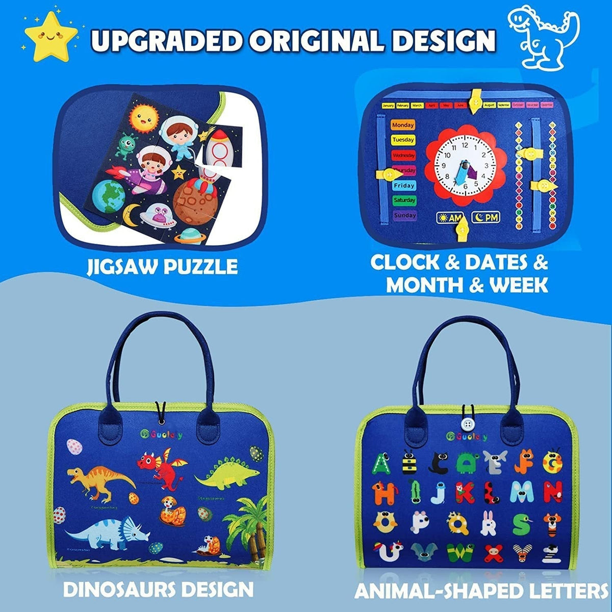 LittleLogic – Montessori Busy Play Board – image 4