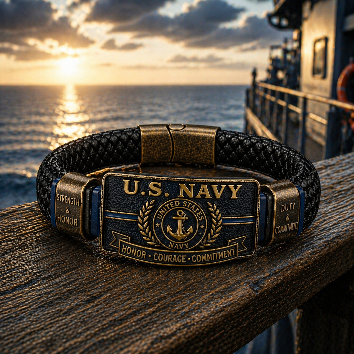 MarineTide – U.S. Navy Legacy Band – Buy 2 [️FREE SHIPPING]