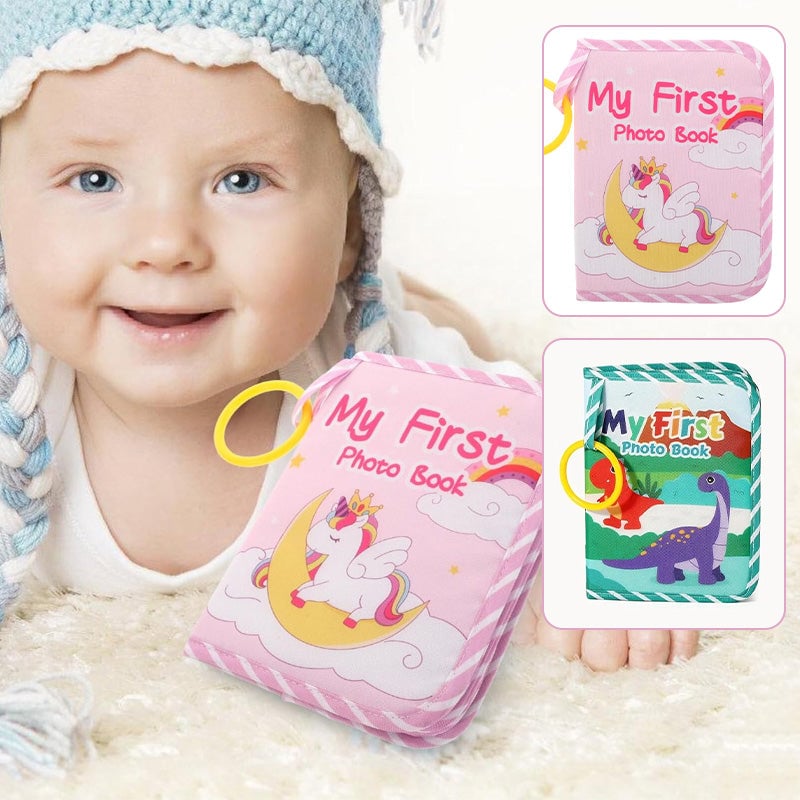 CuddlePages – My First Baby Memory Book with Mirror – image 12