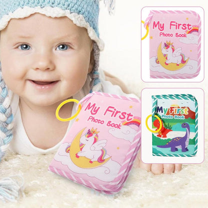 CuddlePages – My First Baby Memory Book with Mirror – image 12